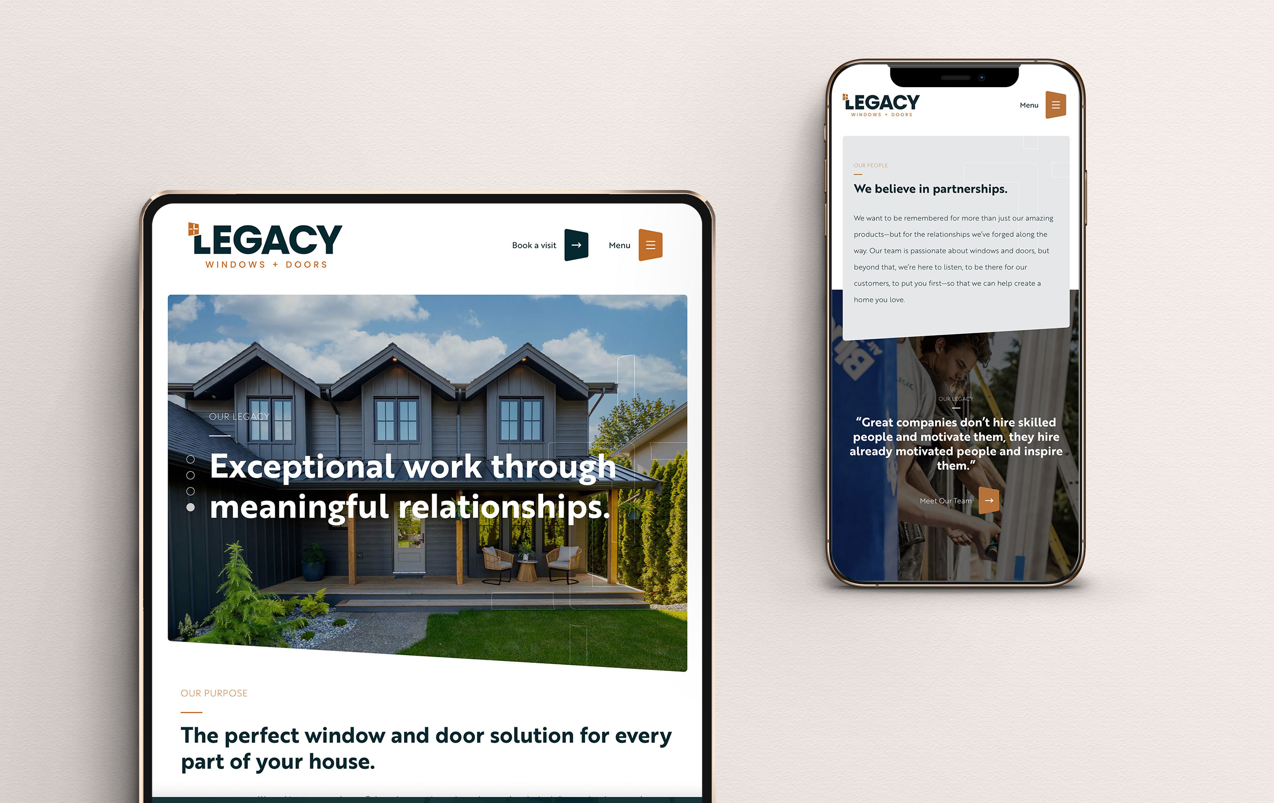 Legacy Windows Branding and Web Design by Studiothink