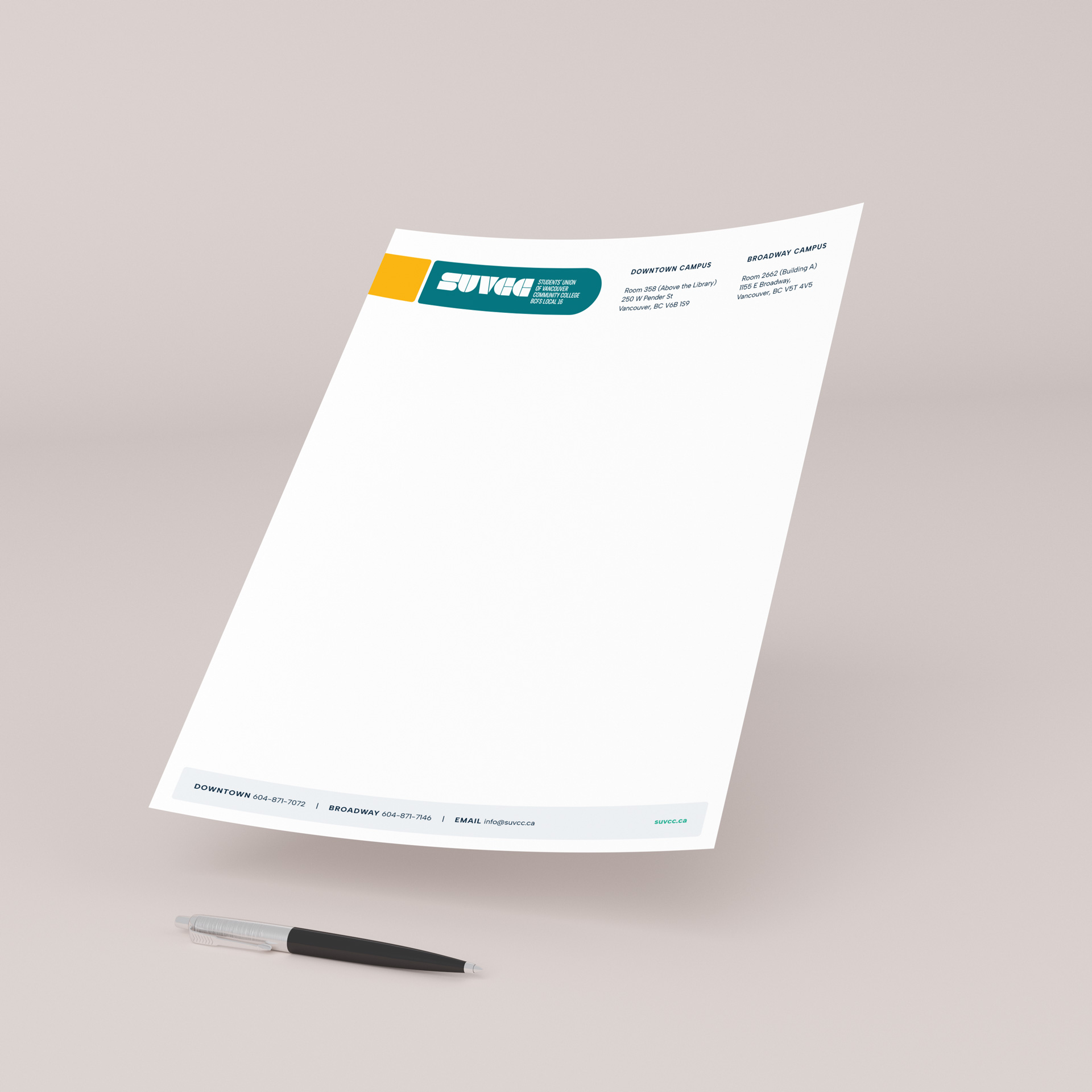 Branding Website Design Agency SUVCC