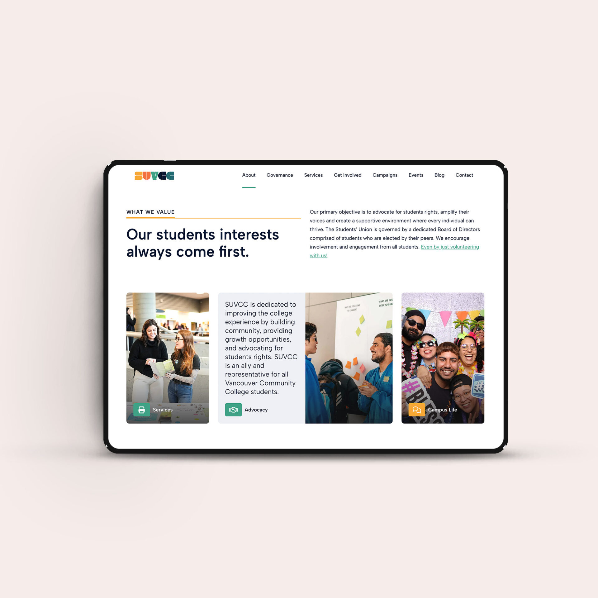 Branding Website Design Agency SUVCC