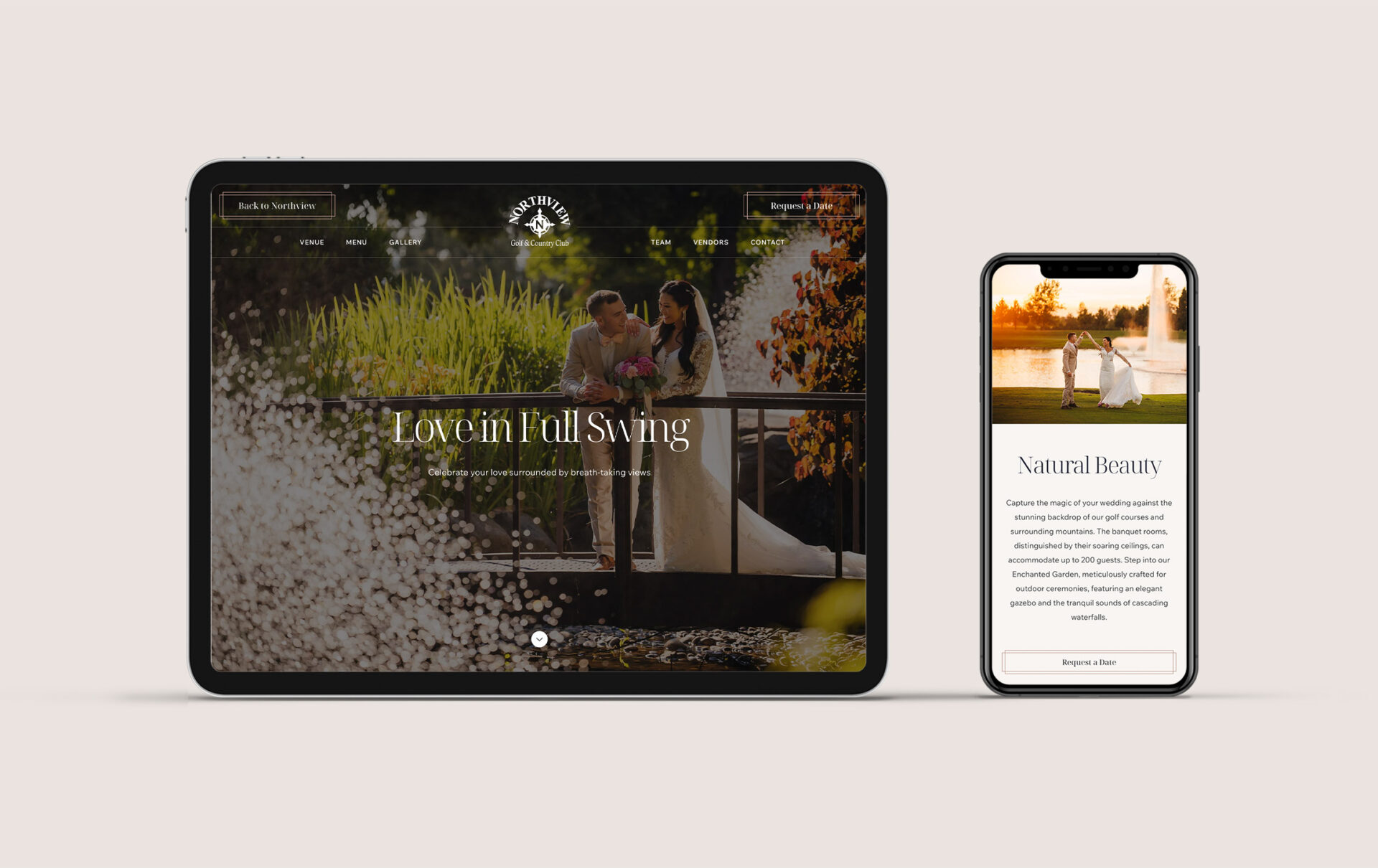 Golf and Country Club Website Design and Development by Studiothink