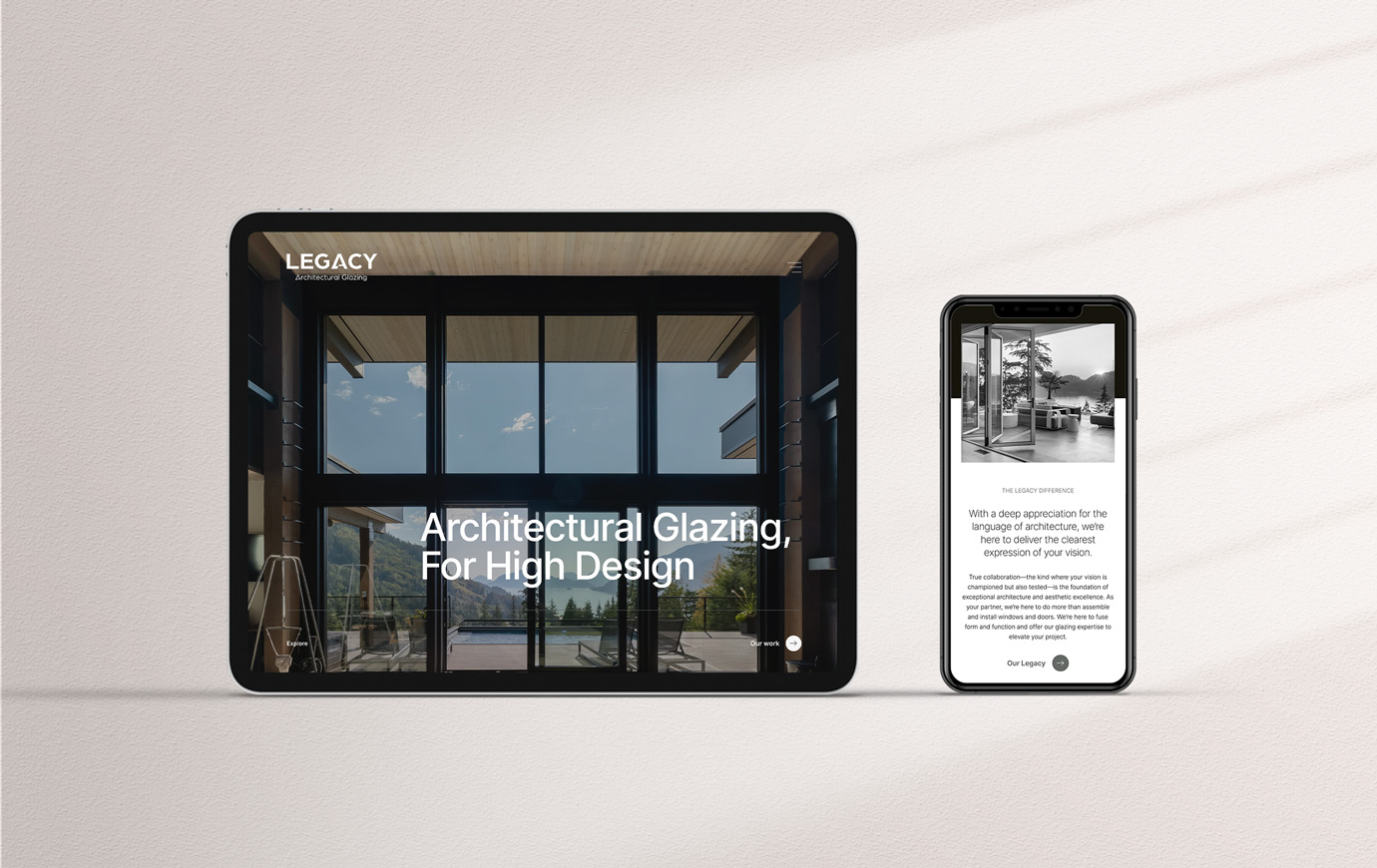 Legacy Windows Branding and Web Design by Studiothink