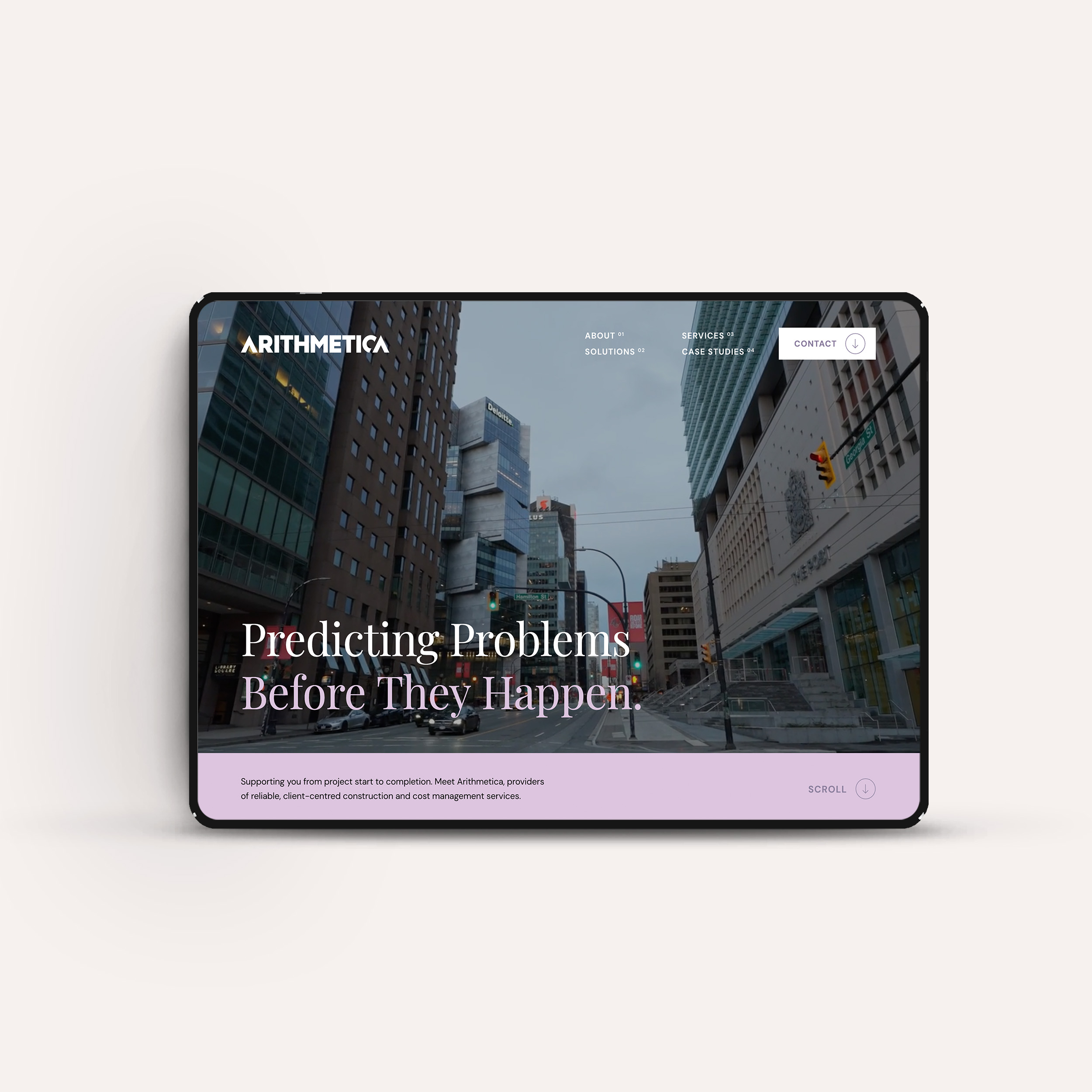 Arithmetica Brand Logo Design Website