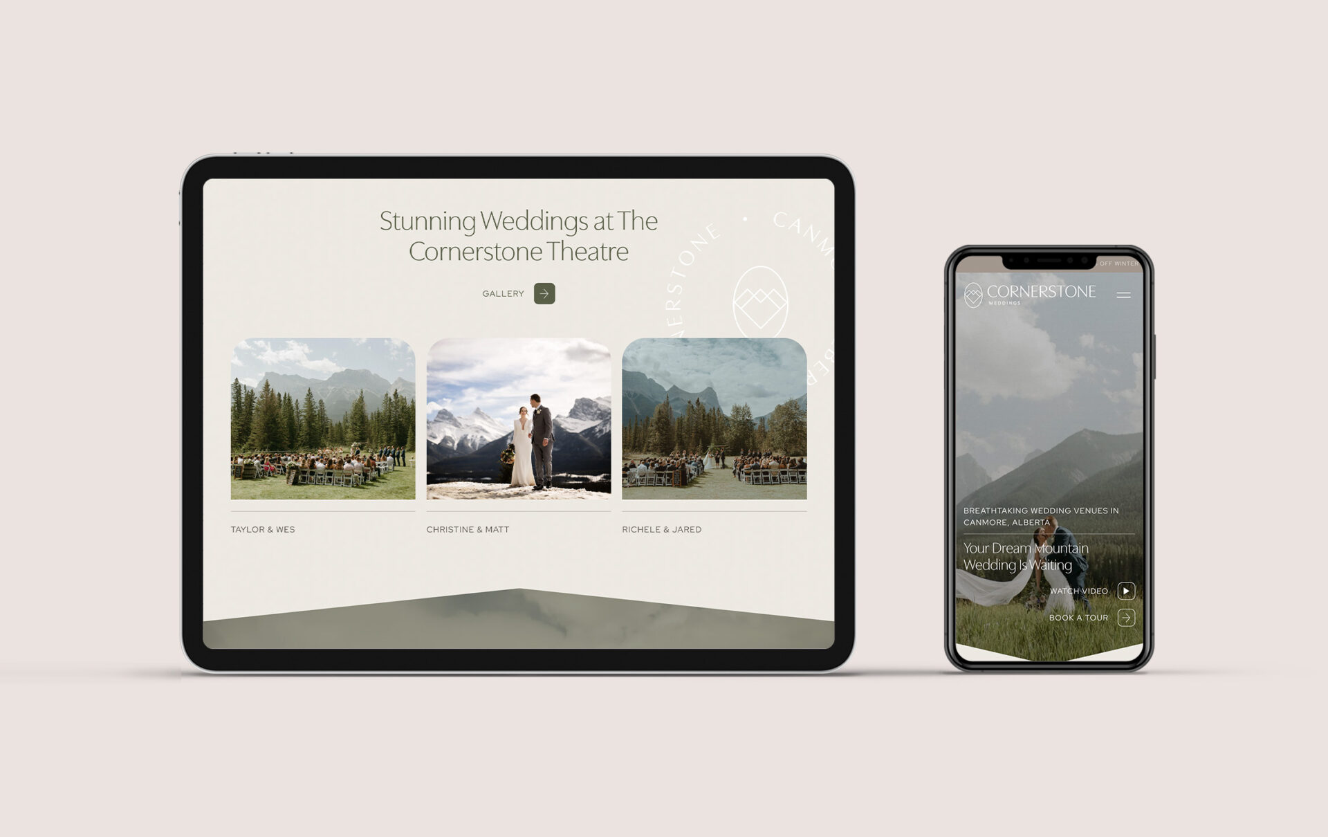 Wedding Industry Branding and Web Design for Business