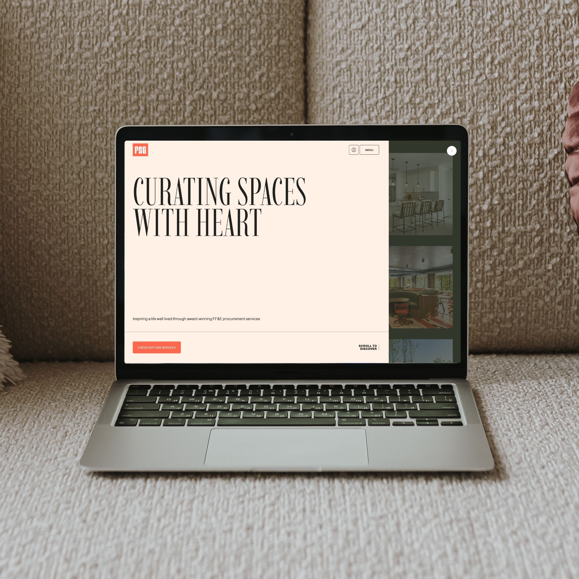 Furniture Solution Group web design and strategy by Studiothink